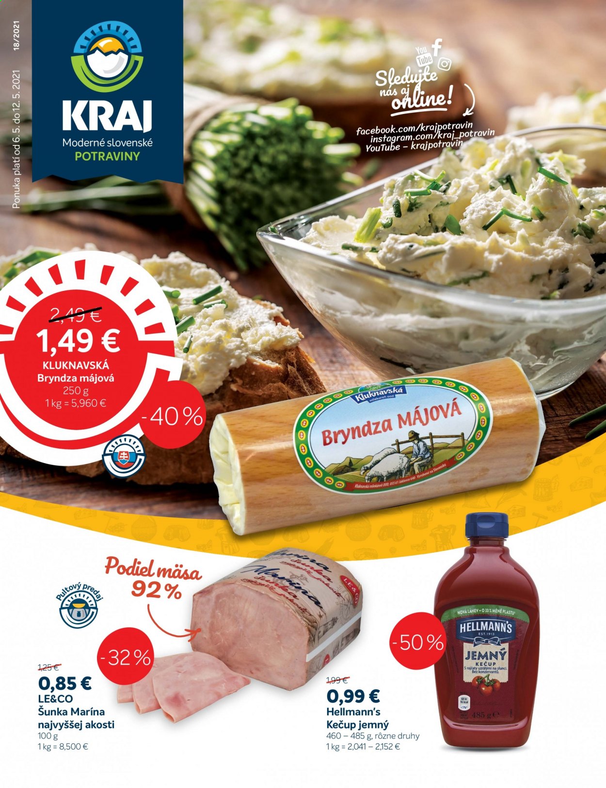 Leták Kraj - 6.5.2021 - 12.5.2021. Strana 1
