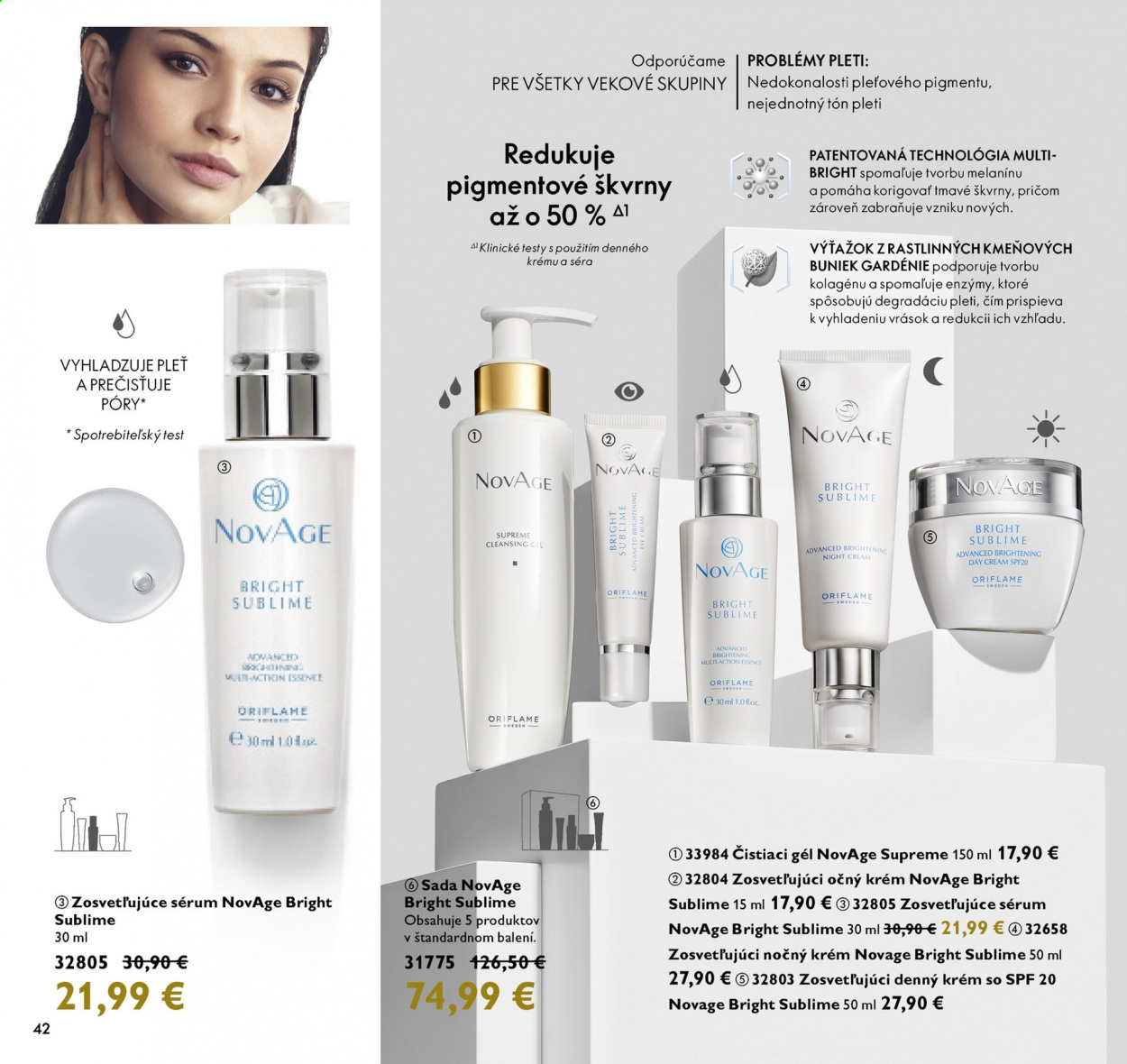 Leták Oriflame - 4.5.2021 - 24.5.2021. Strana 42