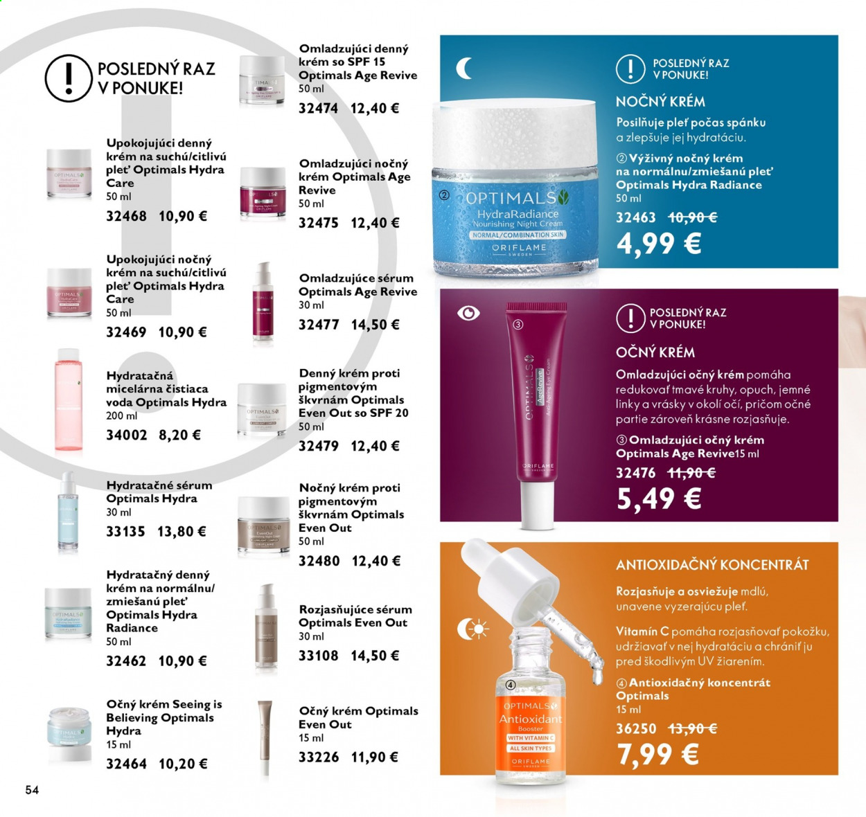 Leták Oriflame - 4.5.2021 - 24.5.2021. Strana 54