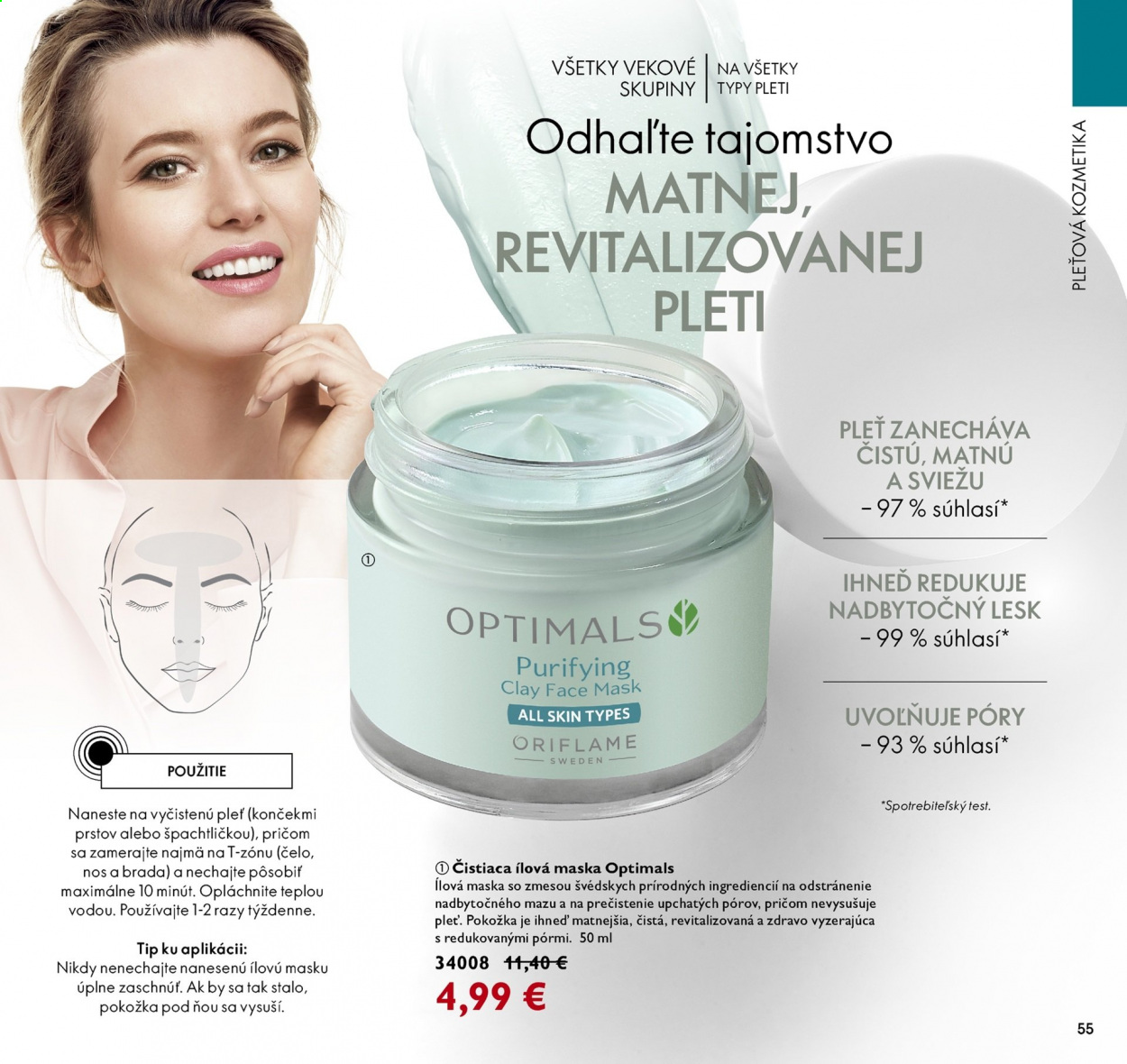 Leták Oriflame - 4.5.2021 - 24.5.2021. Strana 55