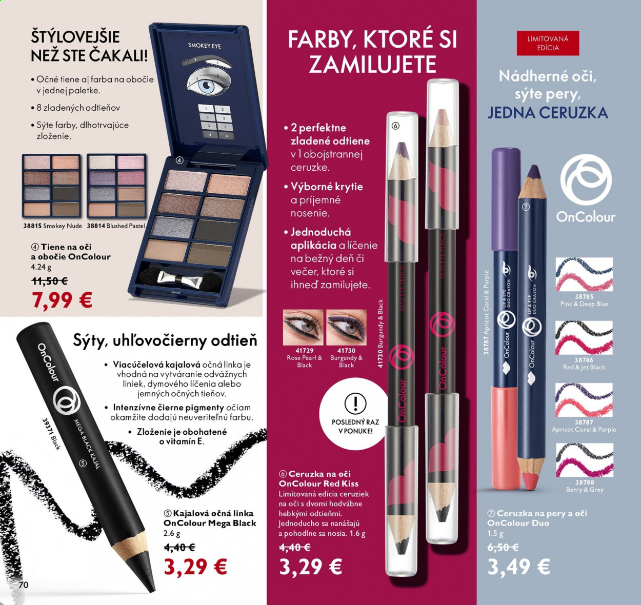 Leták Oriflame - 4.5.2021 - 24.5.2021. Strana 70