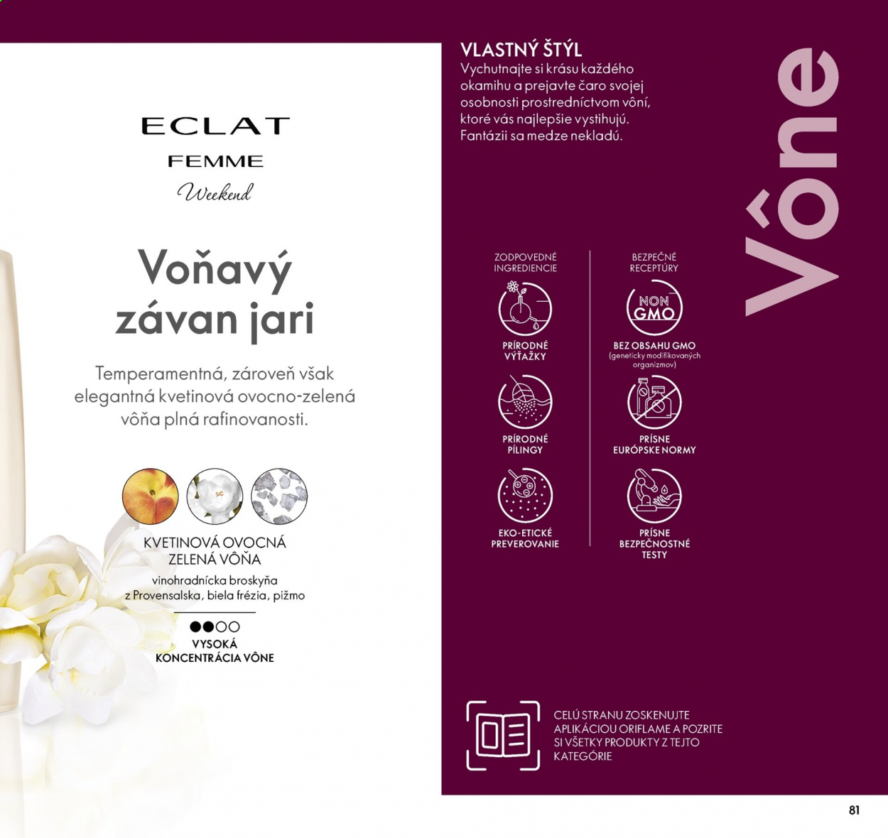 Leták Oriflame - 4.5.2021 - 24.5.2021. Strana 81