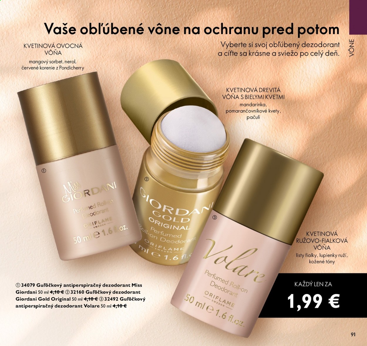 Leták Oriflame - 4.5.2021 - 24.5.2021. Strana 91