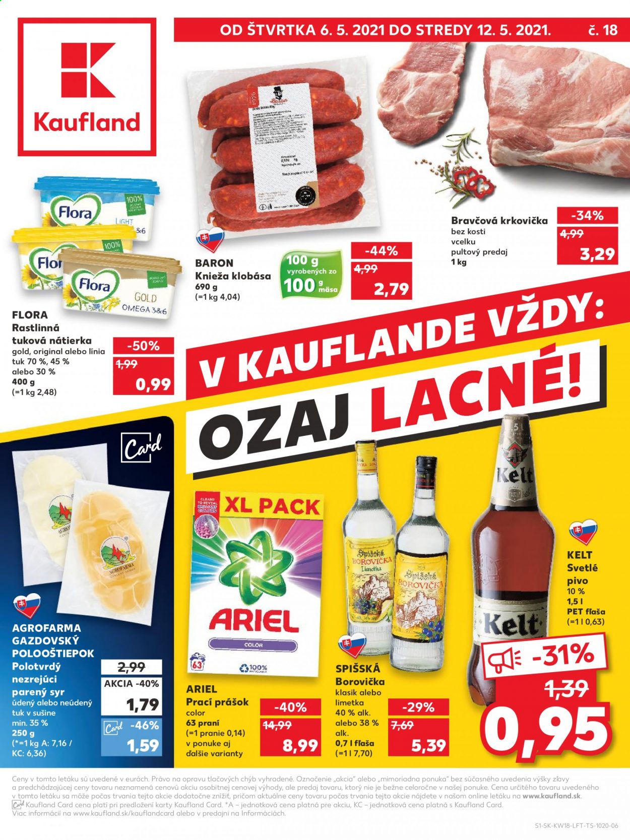 Leták Kaufland - 6.5.2021 - 12.5.2021. Strana 1