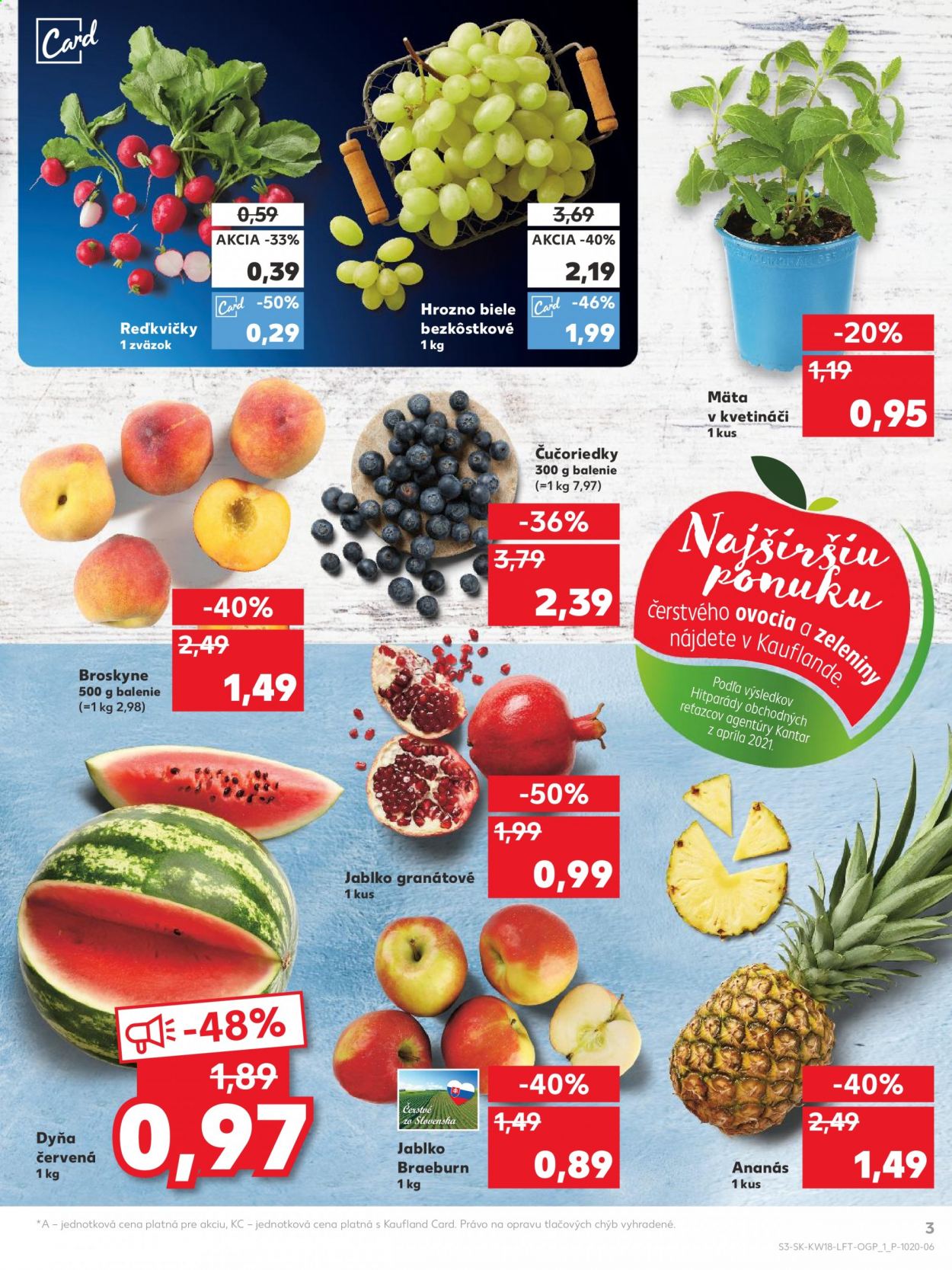 Leták Kaufland - 6.5.2021 - 12.5.2021. Strana 3