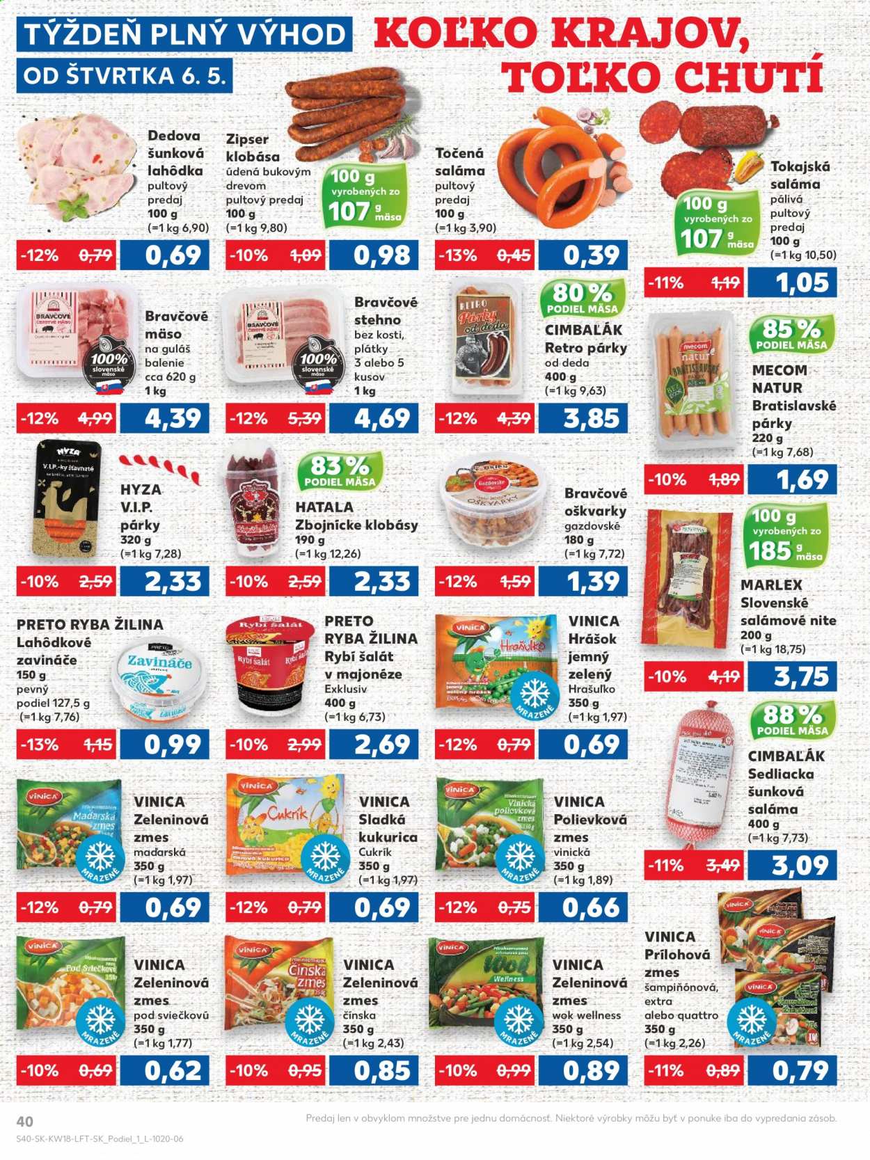 Leták Kaufland - 6.5.2021 - 12.5.2021. Strana 40