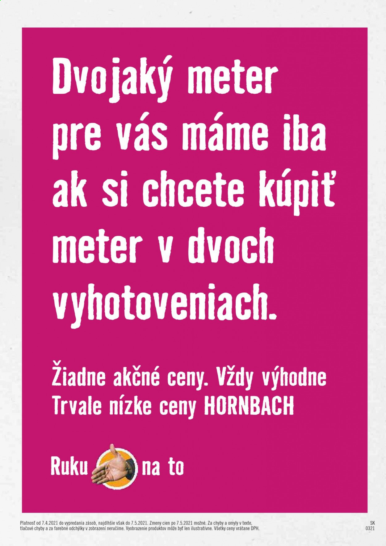 Leták Hornbach - 7.4.2021 - 7.5.2021. Strana 8