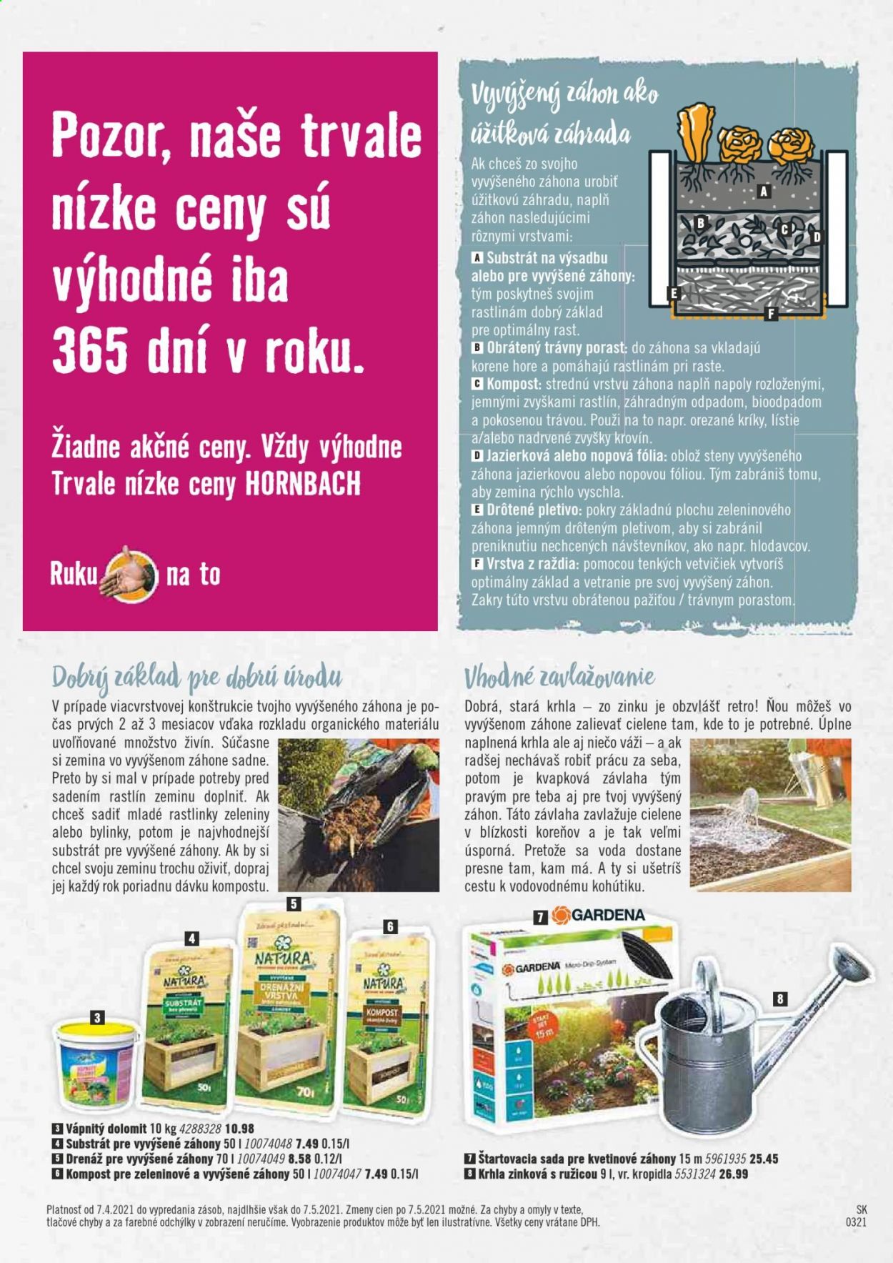 Leták Hornbach - 7.4.2021 - 7.5.2021. Strana 6