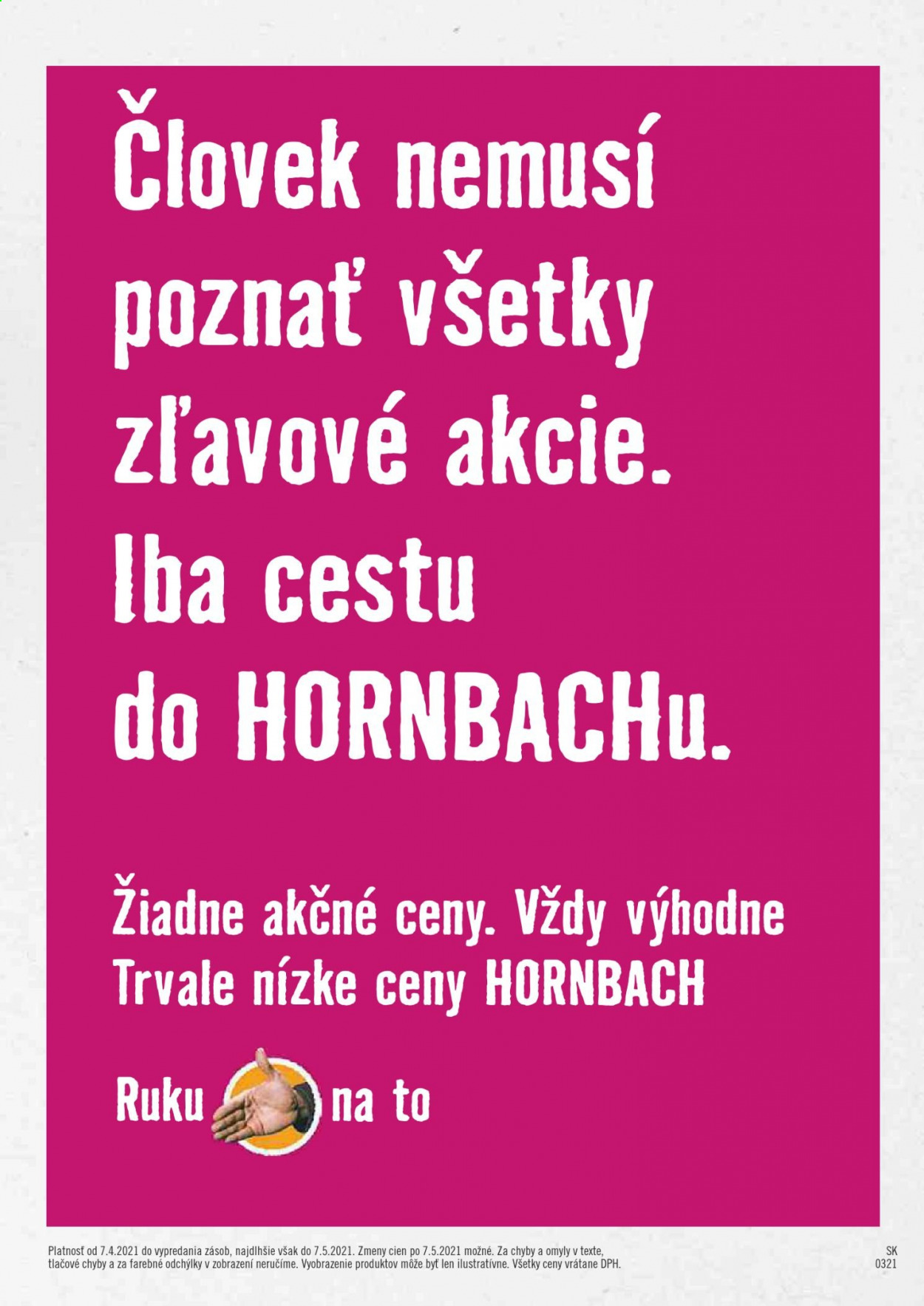Leták Hornbach - 7.4.2021 - 7.5.2021. Strana 20