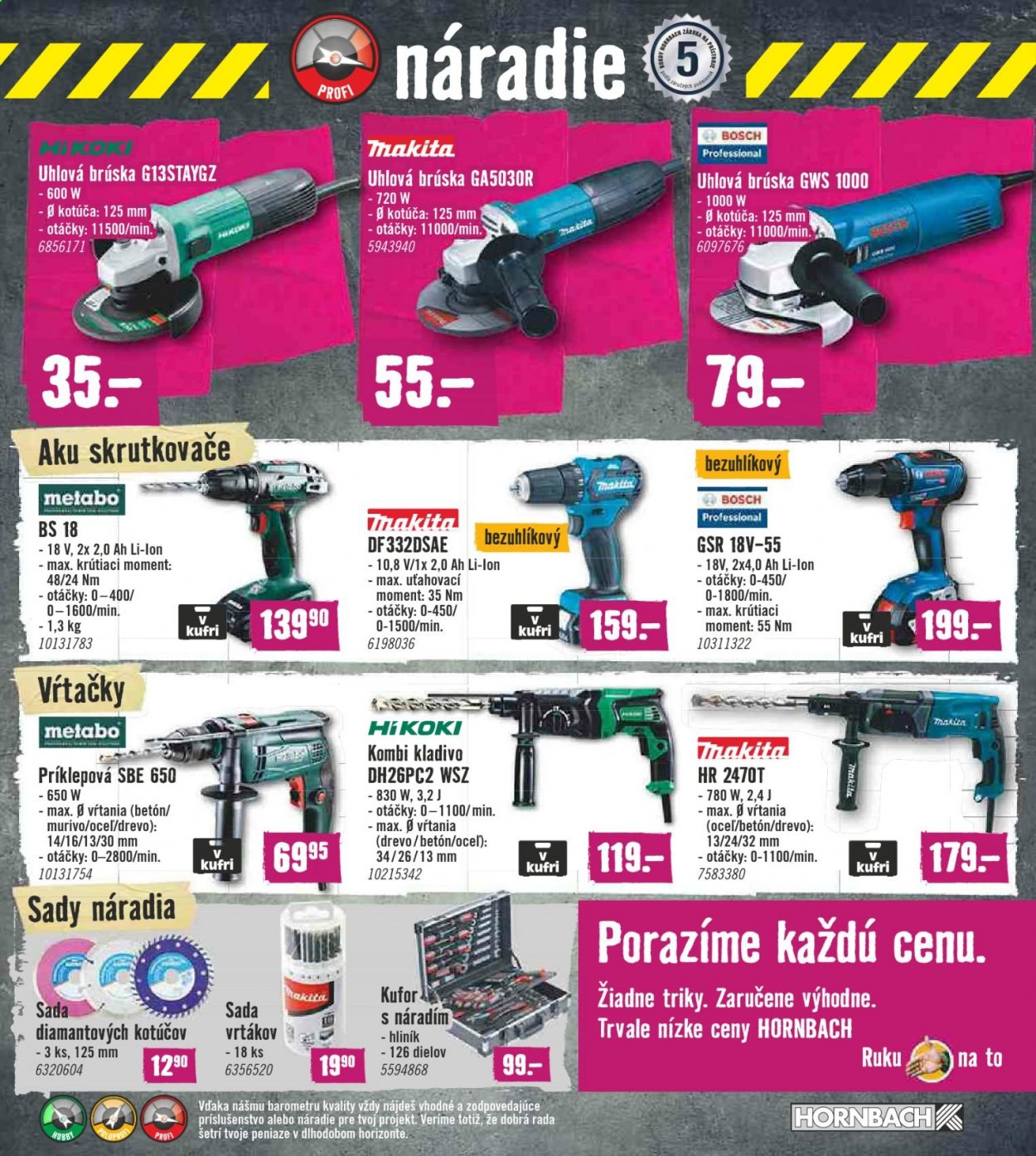 Leták Hornbach - 5.5.2021 - 23.5.2021. Strana 7