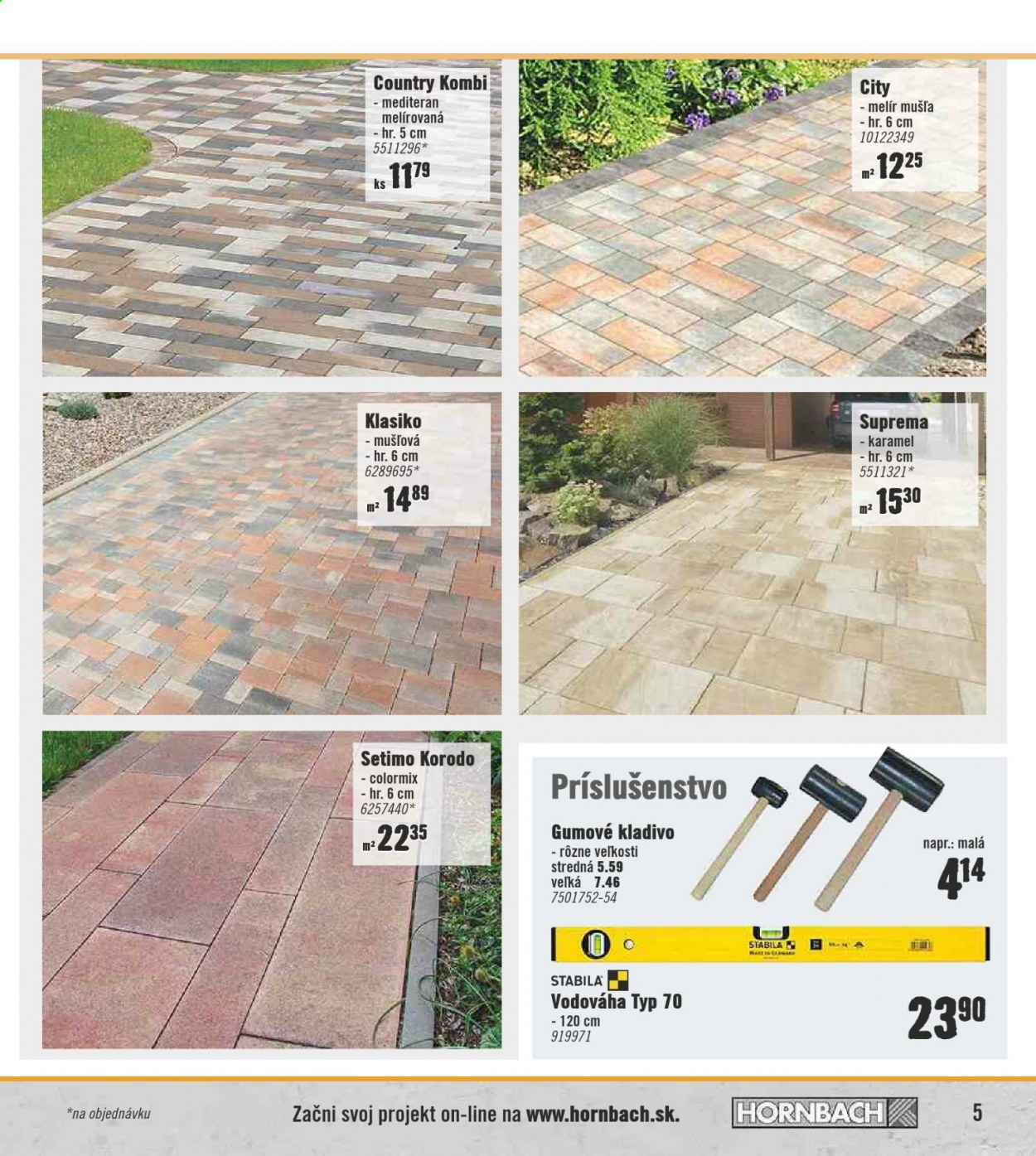 Leták Hornbach - 24.4.2021 - 24.7.2021. Strana 5