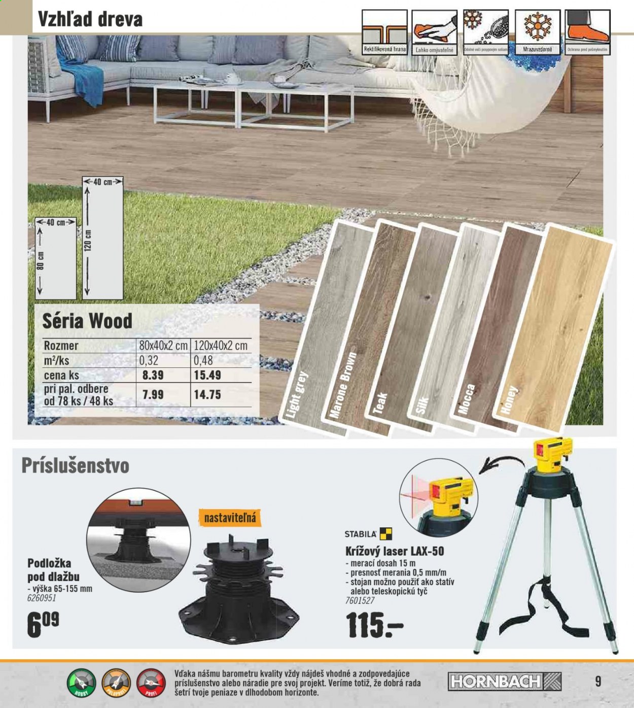 Leták Hornbach - 24.4.2021 - 24.7.2021. Strana 9