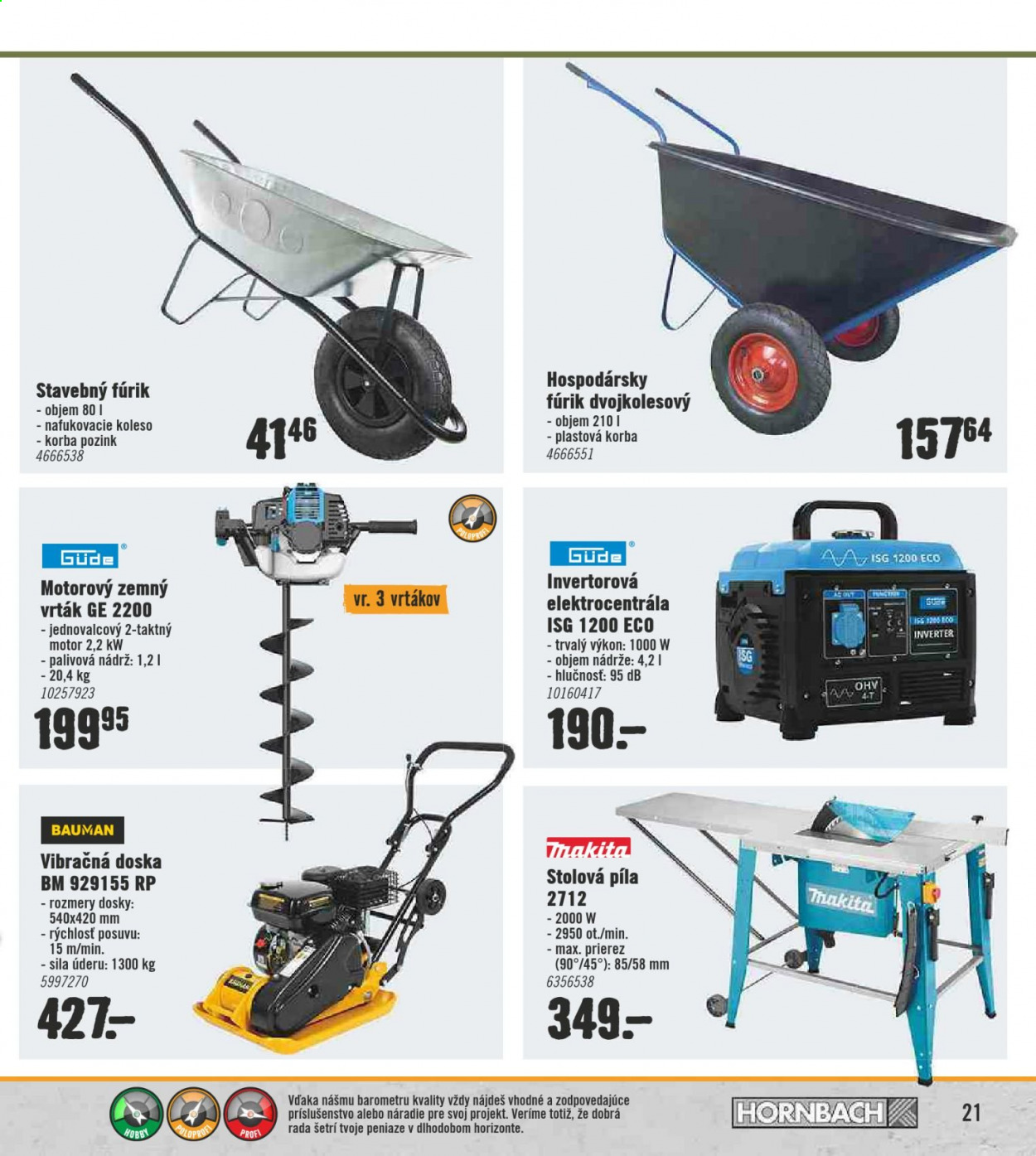 Leták Hornbach - 24.4.2021 - 24.7.2021. Strana 21