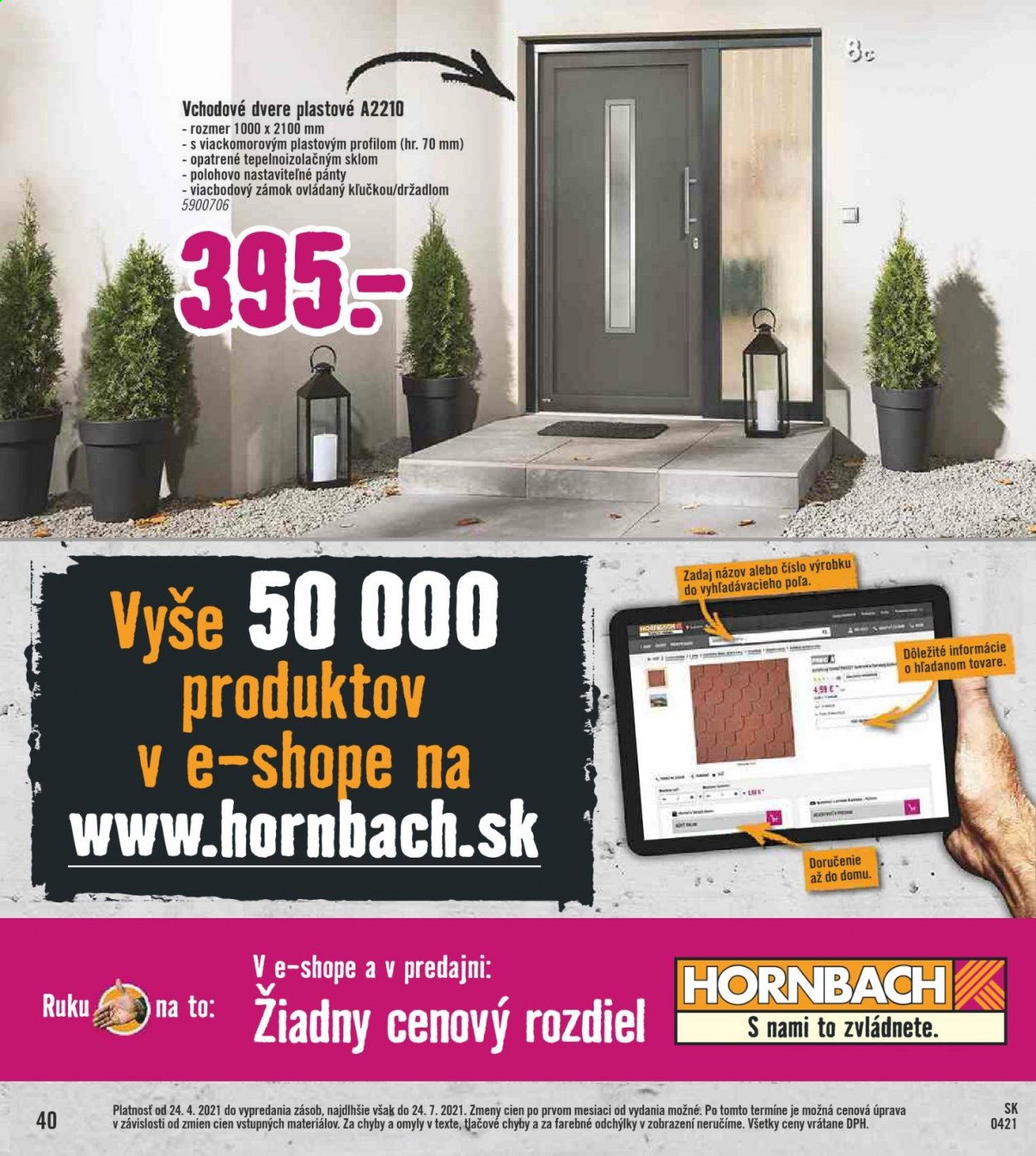 Leták Hornbach - 24.4.2021 - 24.7.2021. Strana 40