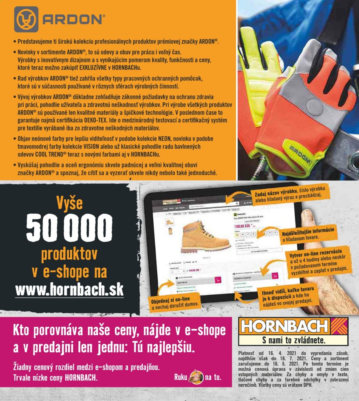 Leták Hornbach - 5.5.2021 - 16.5.2021. Strana 16