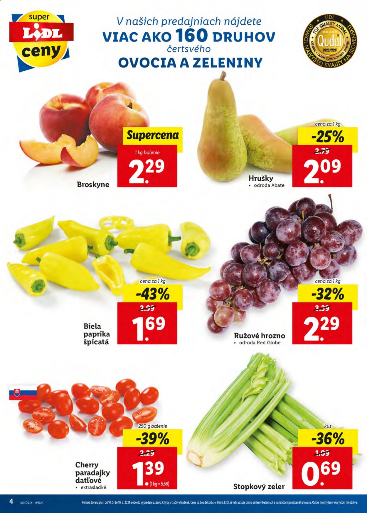 Leták Lidl - 10.5.2021 - 16.5.2021. Strana 4