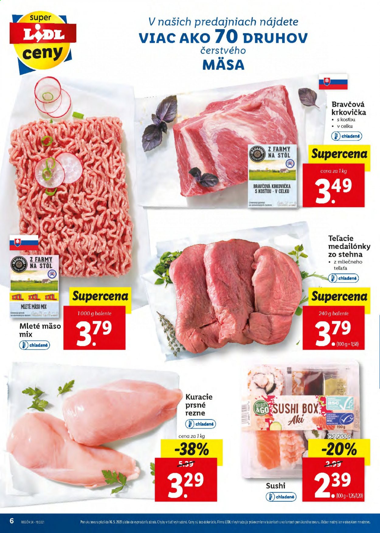 Leták Lidl - 10.5.2021 - 16.5.2021. Strana 6