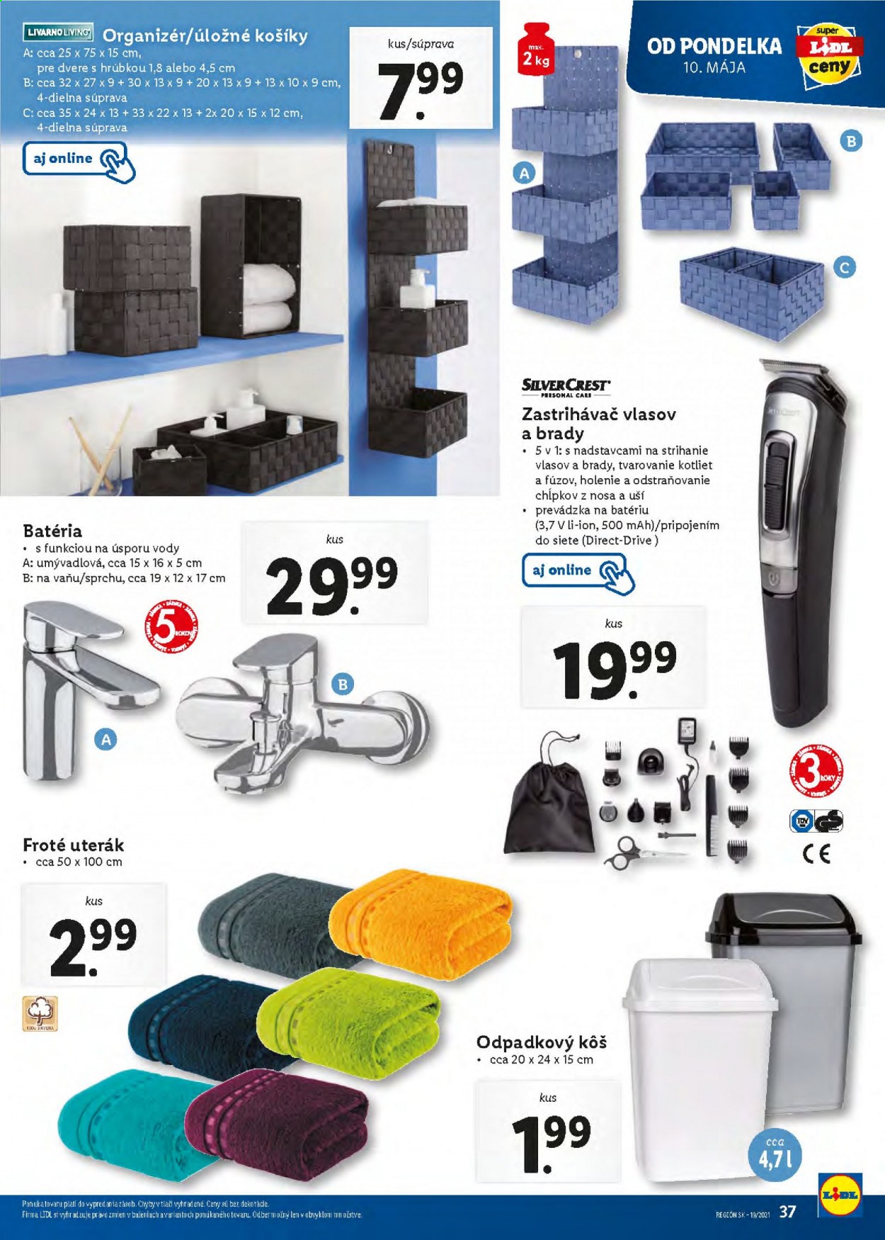 Leták Lidl - 10.5.2021 - 16.5.2021. Strana 37