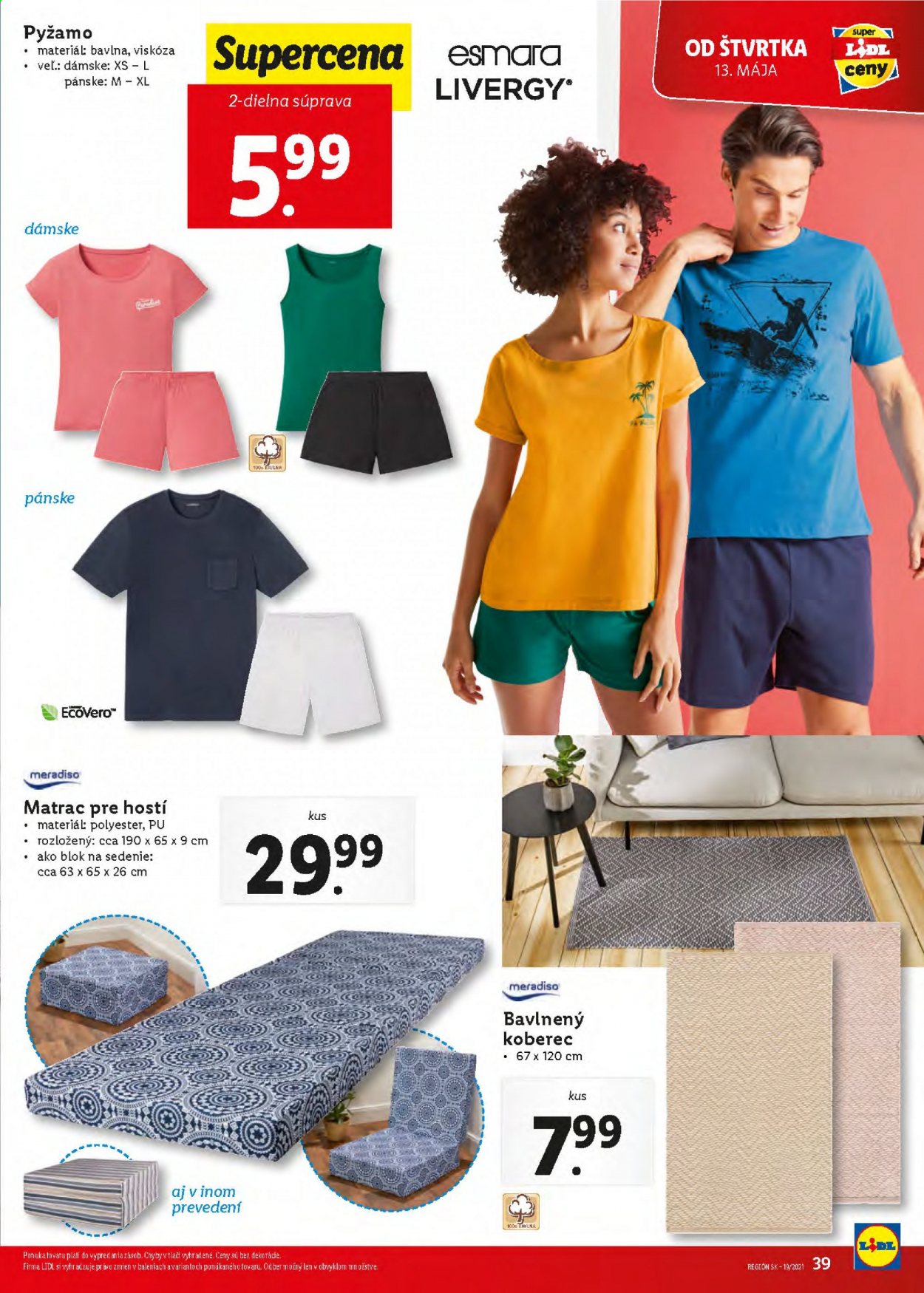 Leták Lidl - 10.5.2021 - 16.5.2021. Strana 39