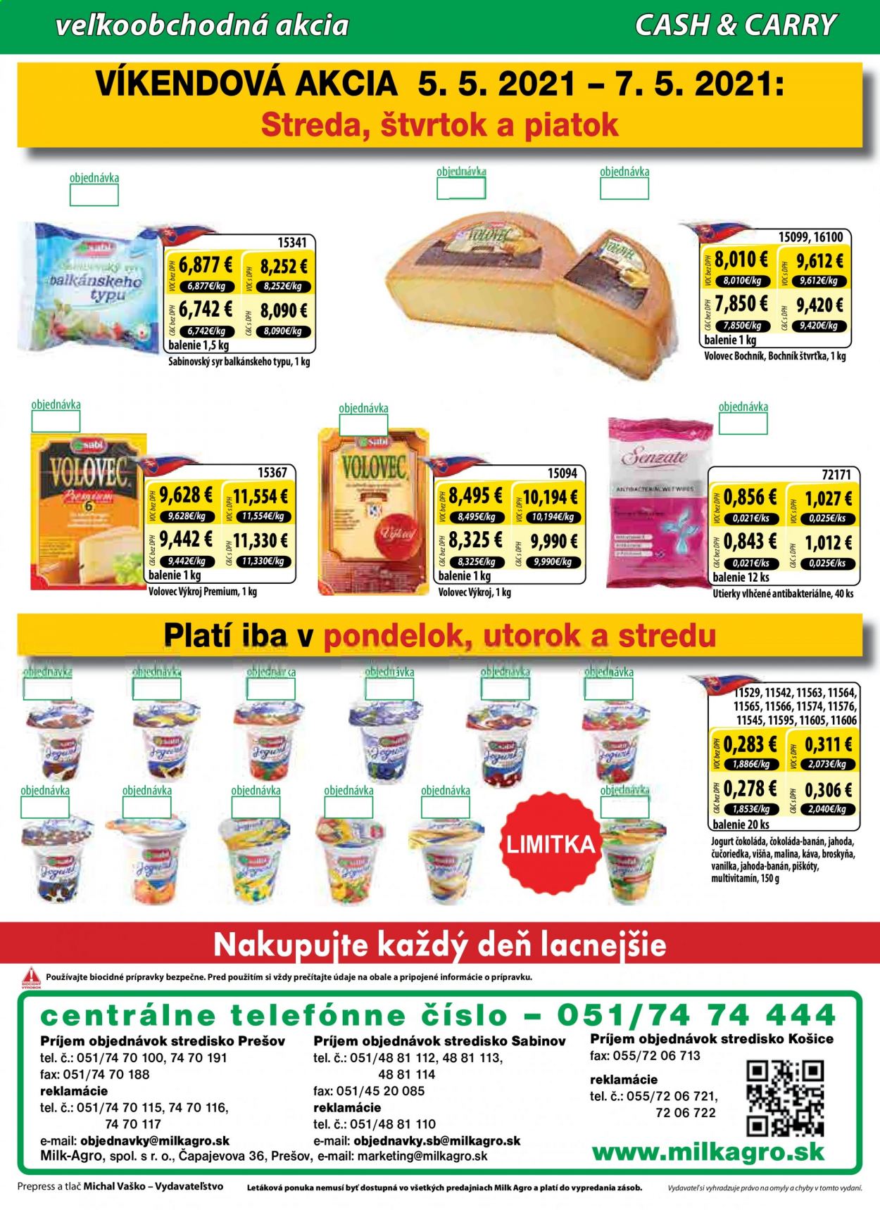 Leták Milk AGRO - 5.5.2021 - 11.5.2021. Strana 8