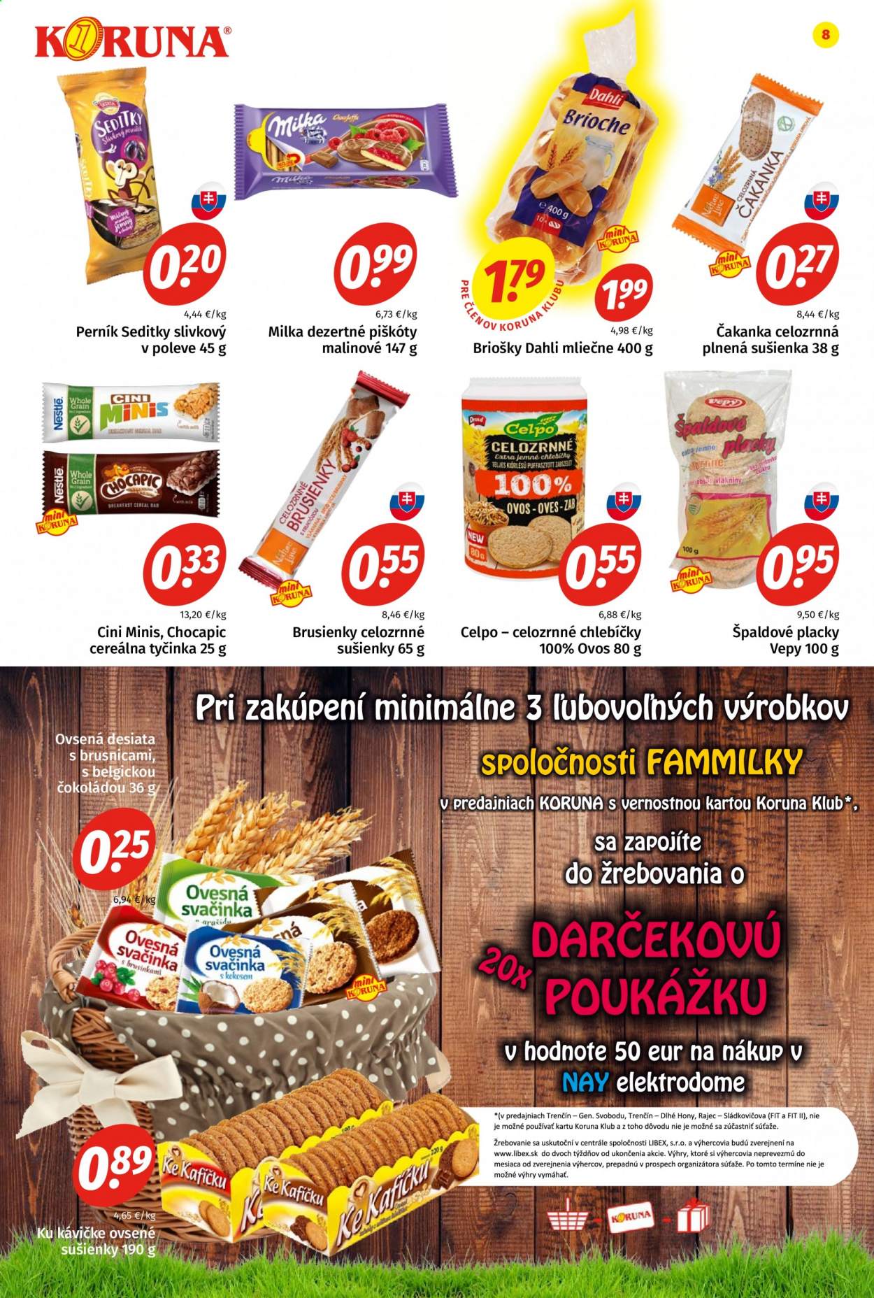 Leták Potraviny KORUNA - 7.5.2021 - 19.5.2021. Strana 8