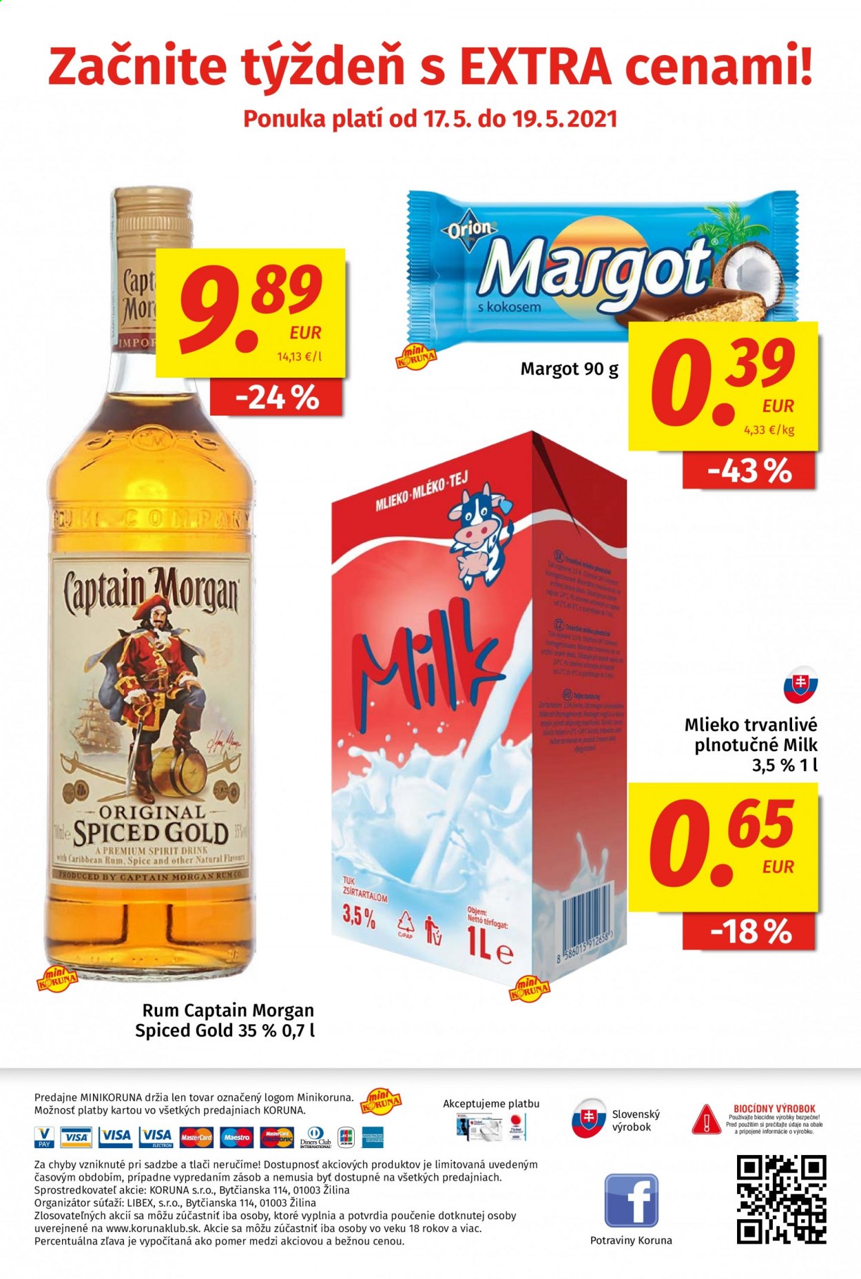 Leták Potraviny KORUNA - 7.5.2021 - 19.5.2021. Strana 16