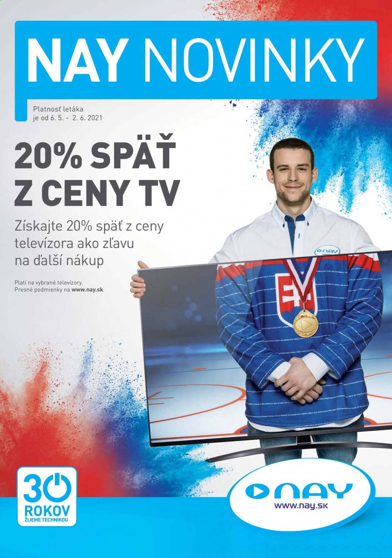 Leták NAY Elektrodom - 6.5.2021 - 2.6.2021. Strana 1