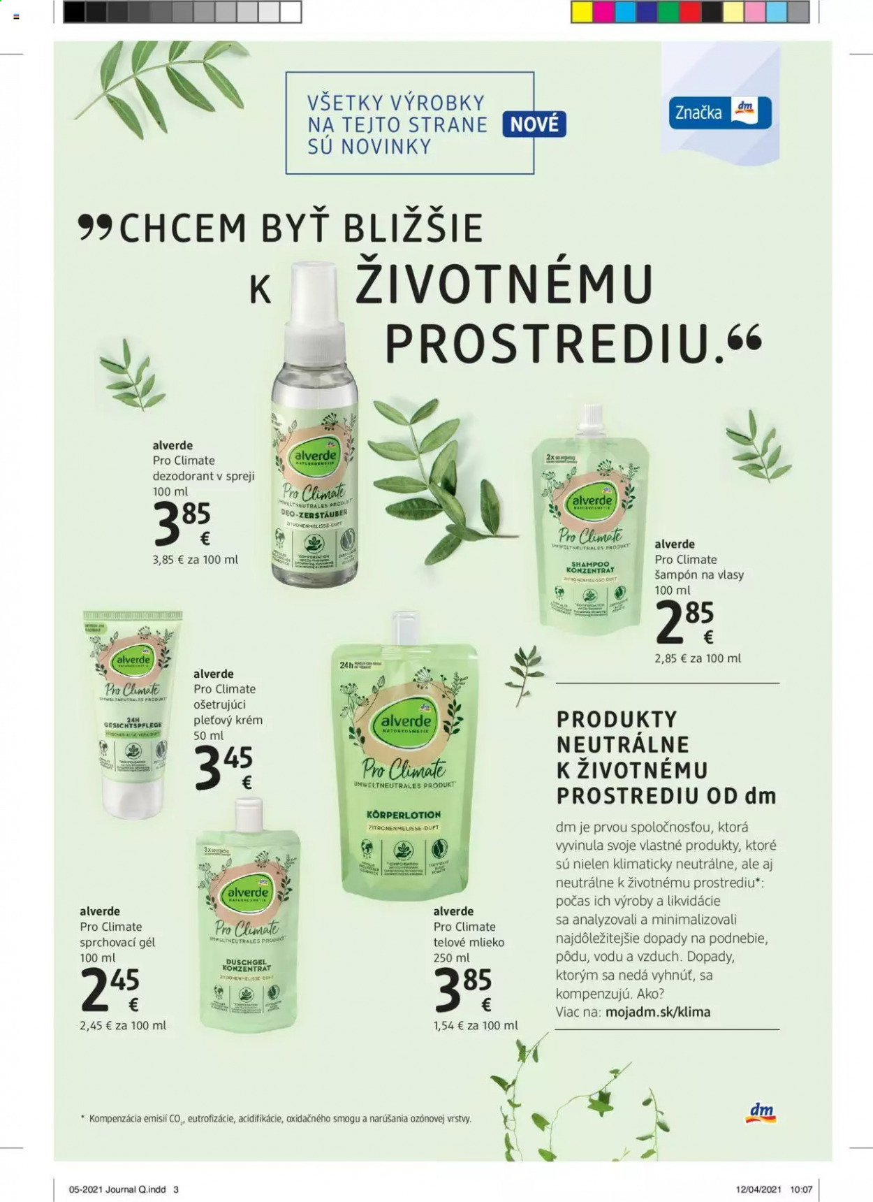 Leták dm drogerie - 1.5.2021 - 31.5.2021. Strana 3