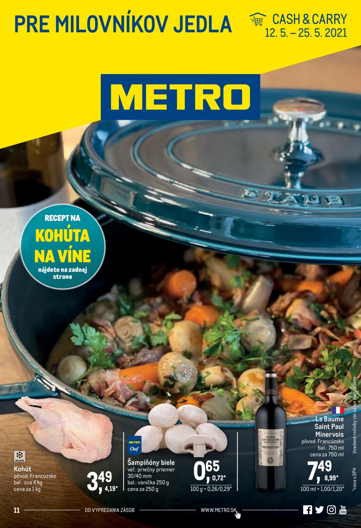 Leták Metro - 12.5.2021 - 25.5.2021. Strana 1