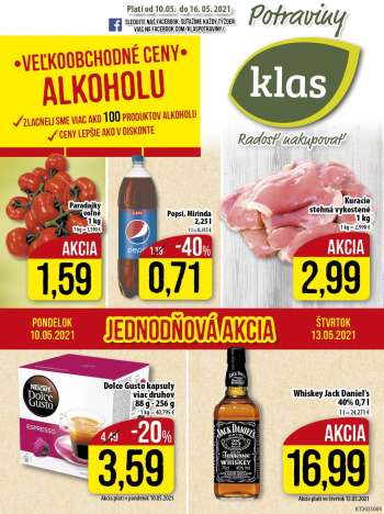 Leták Klas - 10.5.2021 - 16.5.2021.