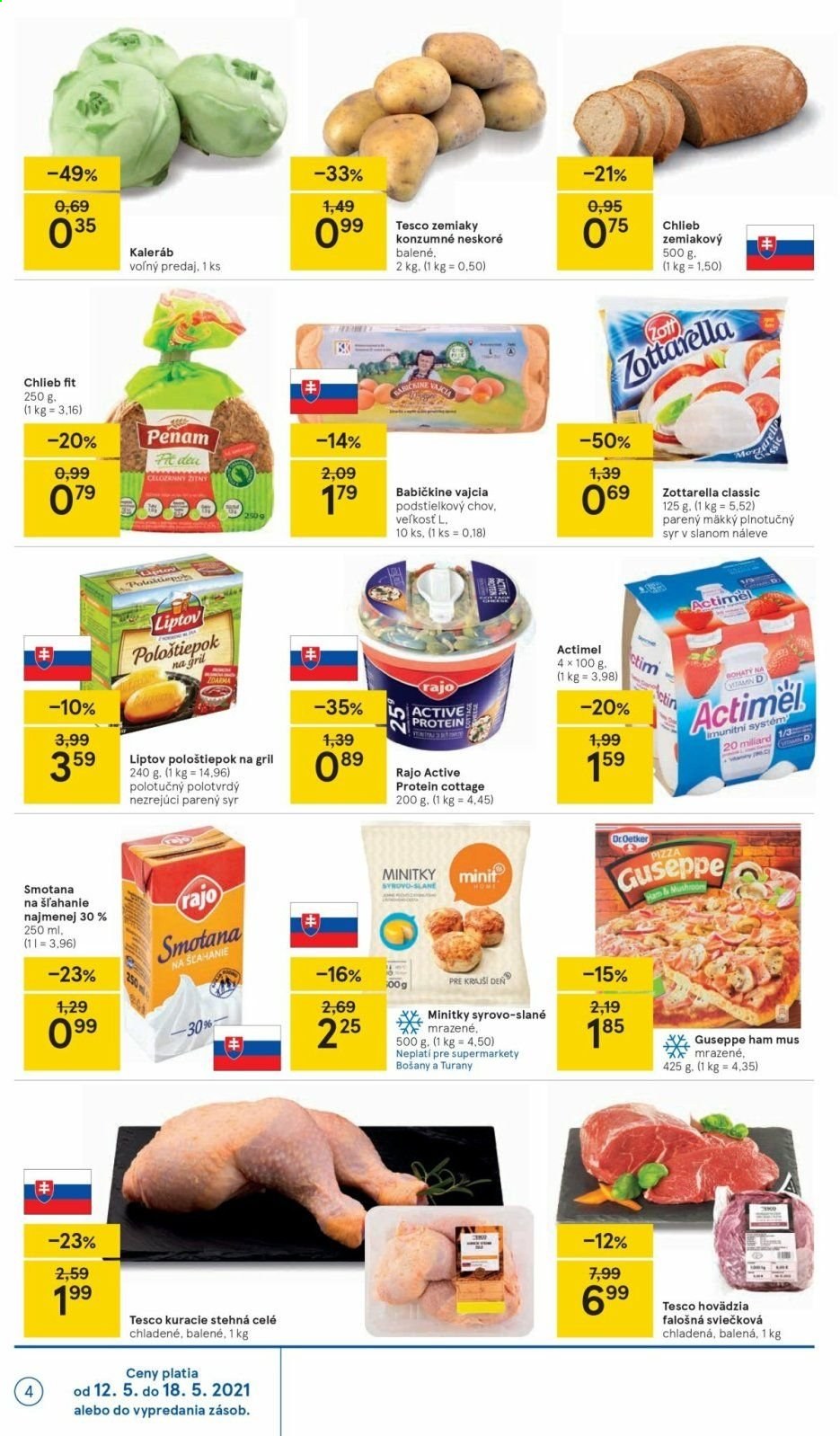 Leták TESCO supermarket - 12.5.2021 - 18.5.2021. Strana 4