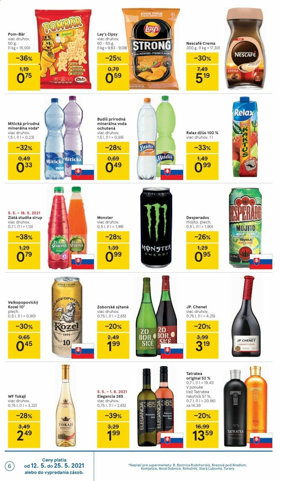 Leták TESCO supermarket - 12.5.2021 - 18.5.2021. Strana 6