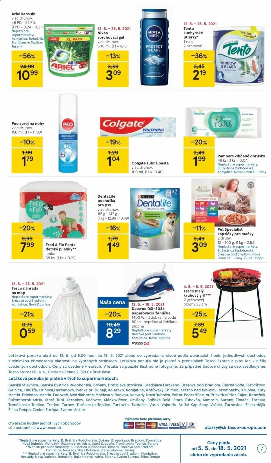 Leták TESCO supermarket - 12.5.2021 - 18.5.2021. Strana 7