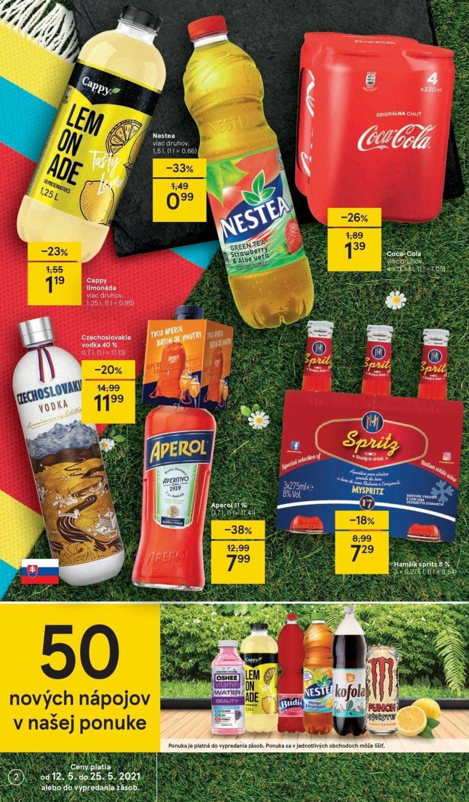 Leták TESCO - 12.5.2021 - 18.5.2021. Strana 2
