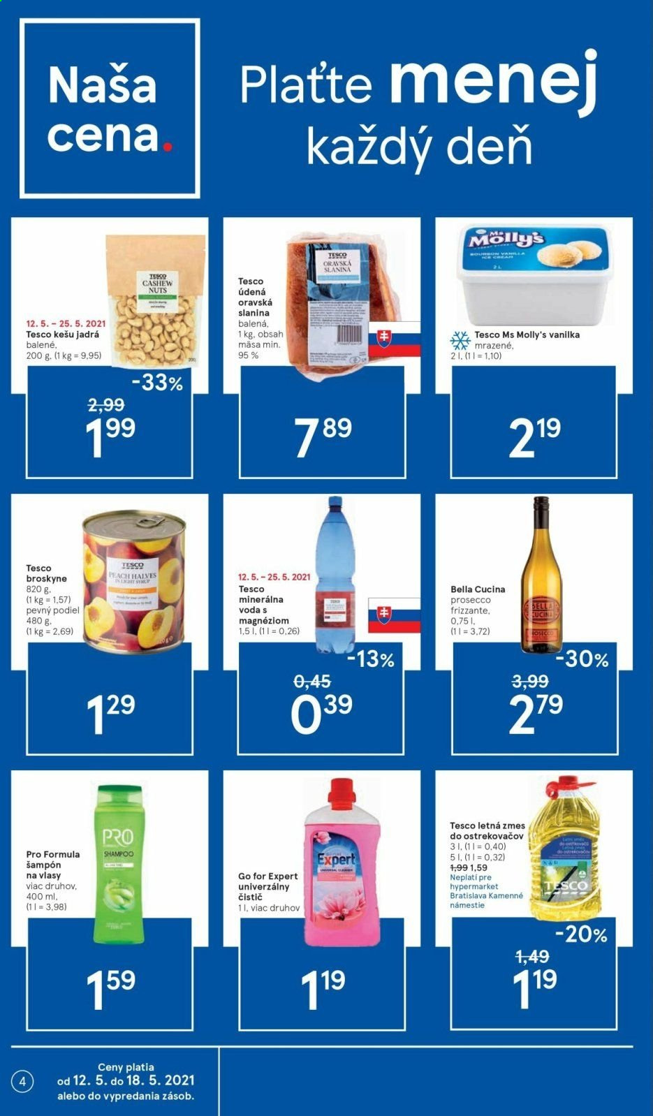 Leták TESCO - 12.5.2021 - 18.5.2021. Strana 4