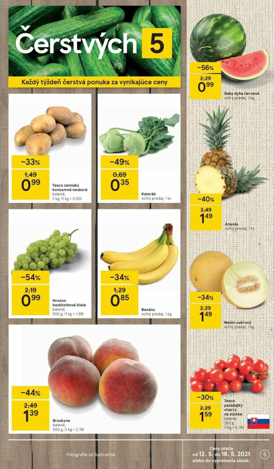 Leták TESCO - 12.5.2021 - 18.5.2021. Strana 5