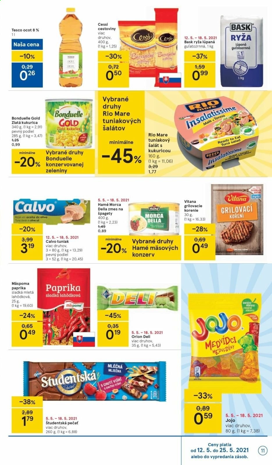 Leták TESCO - 12.5.2021 - 18.5.2021. Strana 11