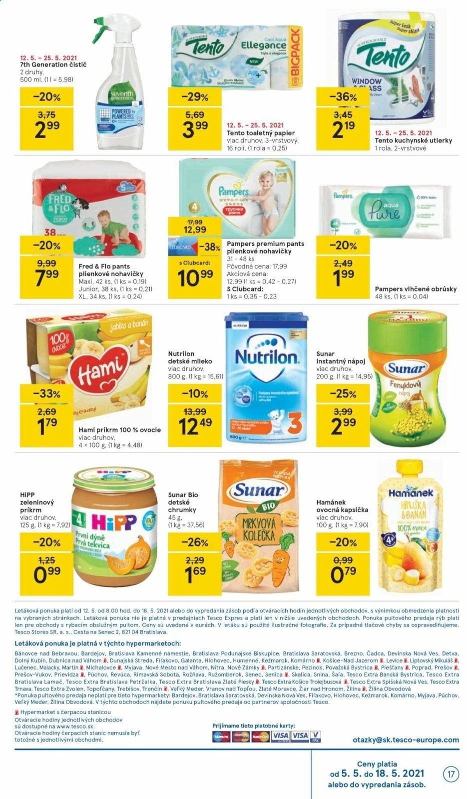 Leták TESCO - 12.5.2021 - 18.5.2021. Strana 17