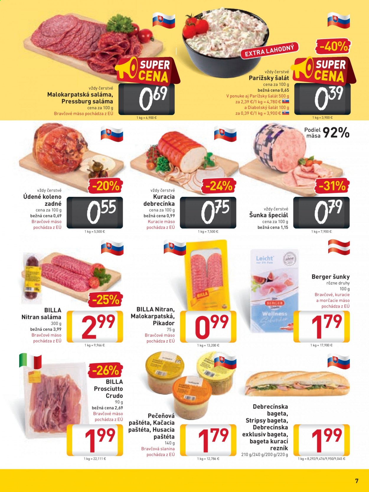 Leták Billa - 12.5.2021 - 18.5.2021. Strana 7