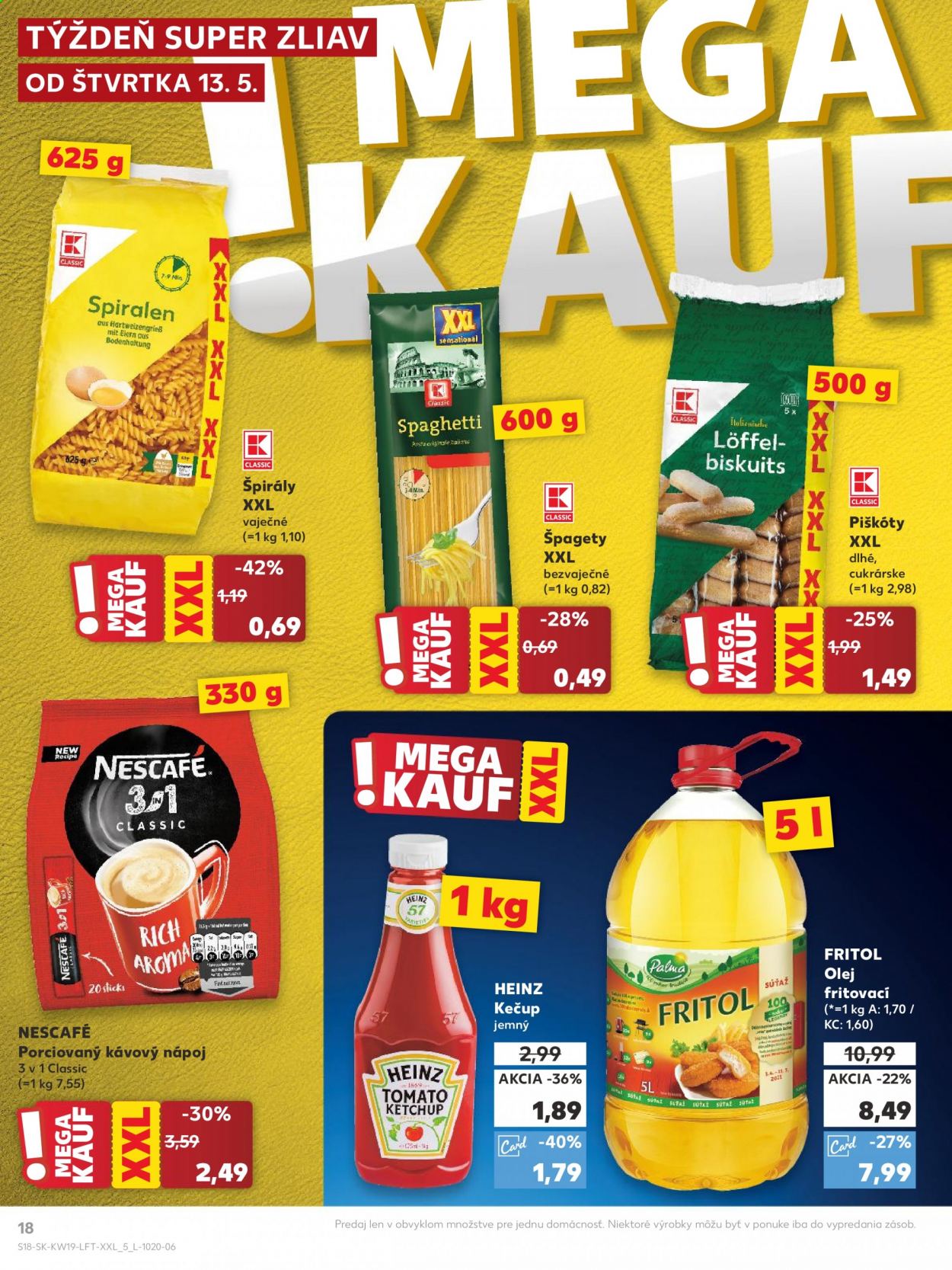 Leták Kaufland - 13.5.2021 - 19.5.2021. Strana 18