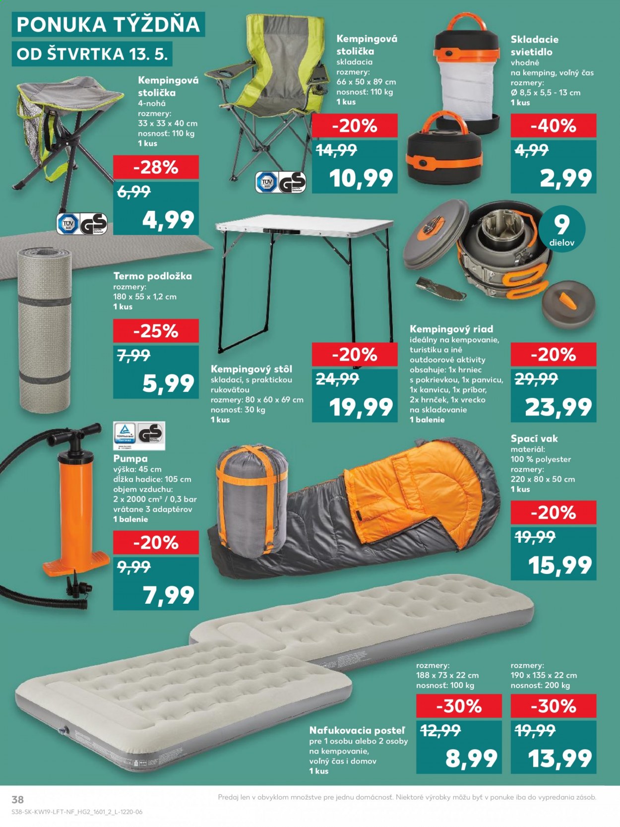 Leták Kaufland - 13.5.2021 - 19.5.2021. Strana 38
