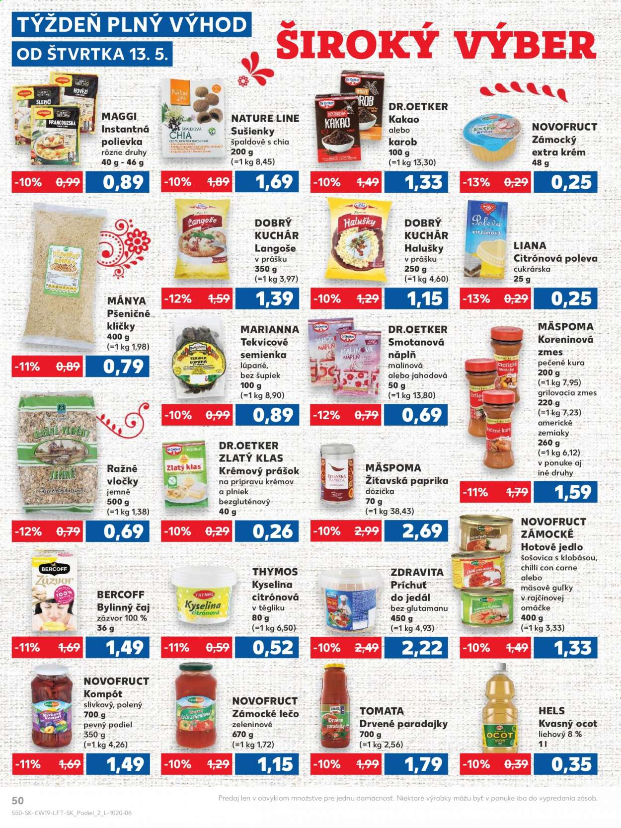 Leták Kaufland - 13.5.2021 - 19.5.2021. Strana 50
