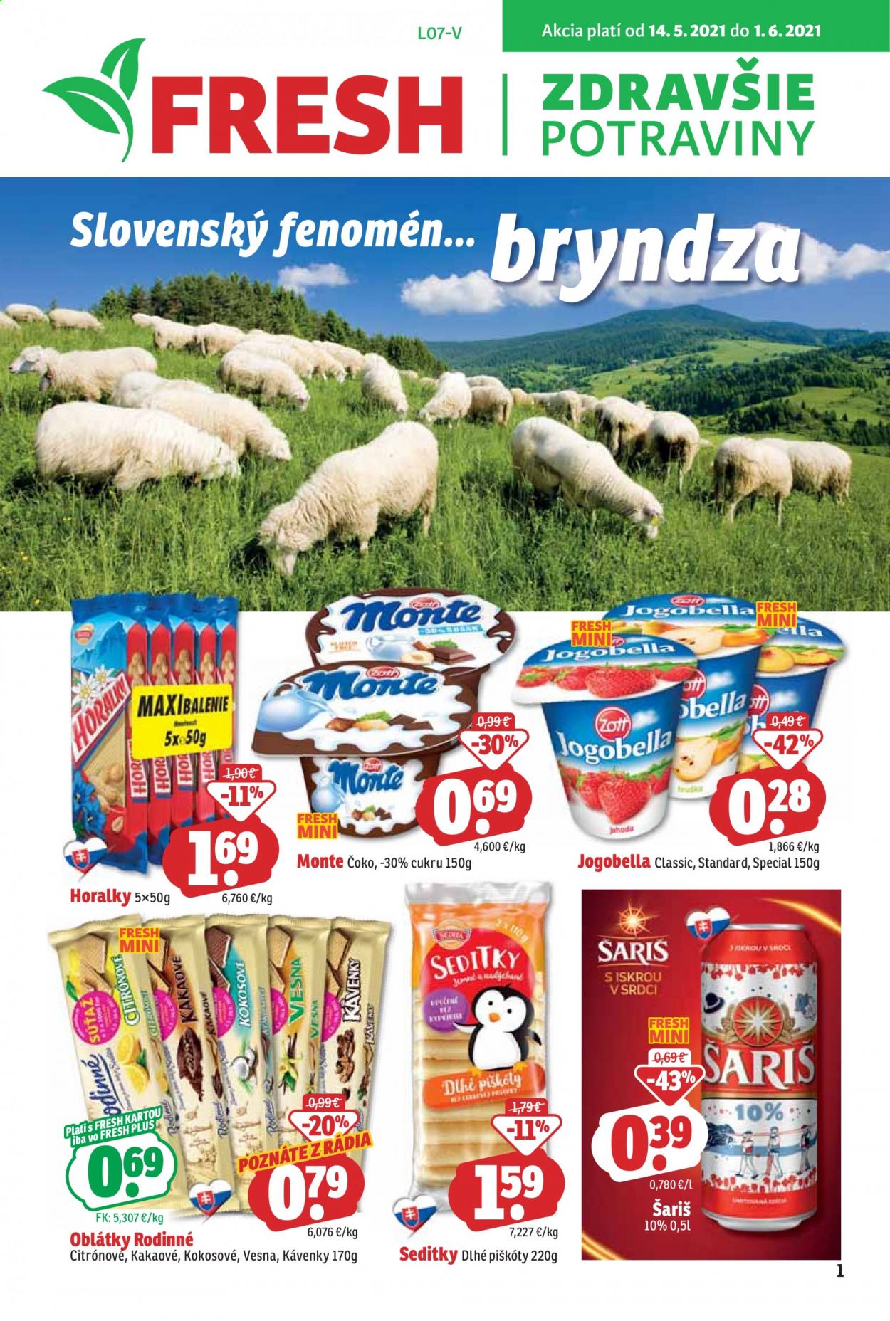 Leták FRESH - 14.5.2021 - 1.6.2021. Strana 1