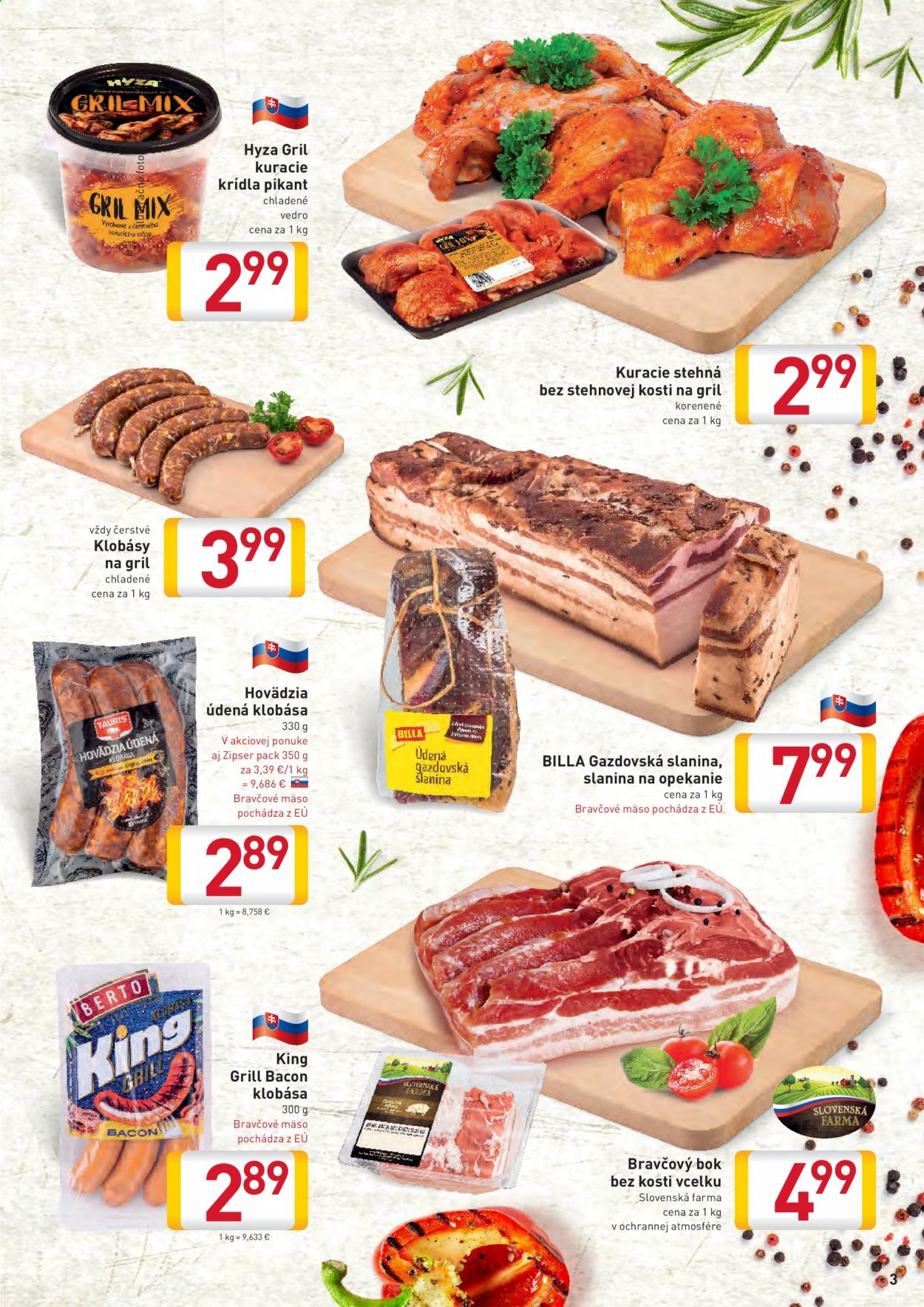 Leták Billa - 10.5.2021 - 6.6.2021. Strana 3