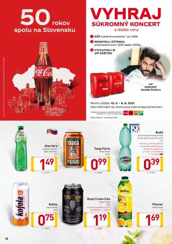 thumbnail - Royal Crown Cola rôzne druhy 0,5 l V akciovej ponuke aj 0,33 l za 0,99 €/1 l = 3,000 €