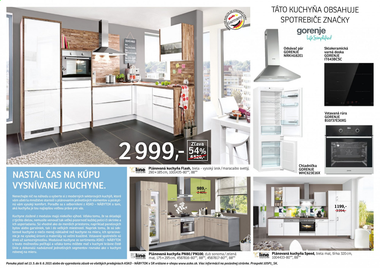 Leták Asko Nábytok - 13.5.2021 - 9.6.2021. Strana 30