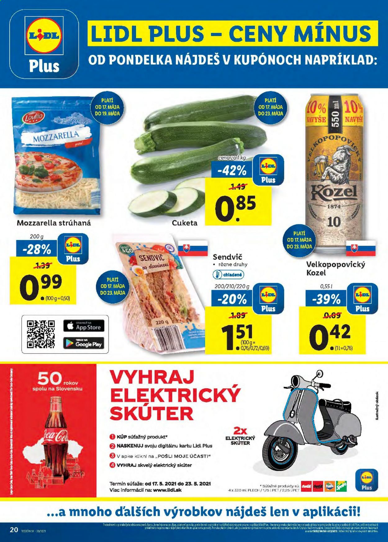 Leták Lidl - 17.5.2021 - 23.5.2021. Strana 22