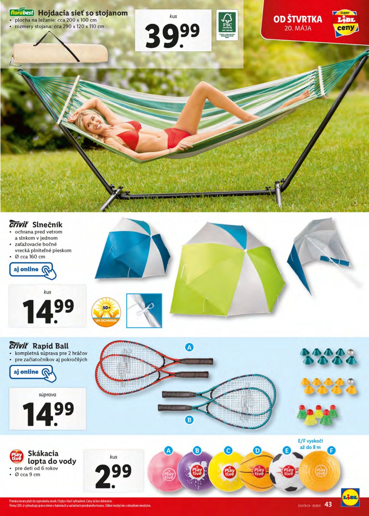 Leták Lidl - 17.5.2021 - 23.5.2021. Strana 45