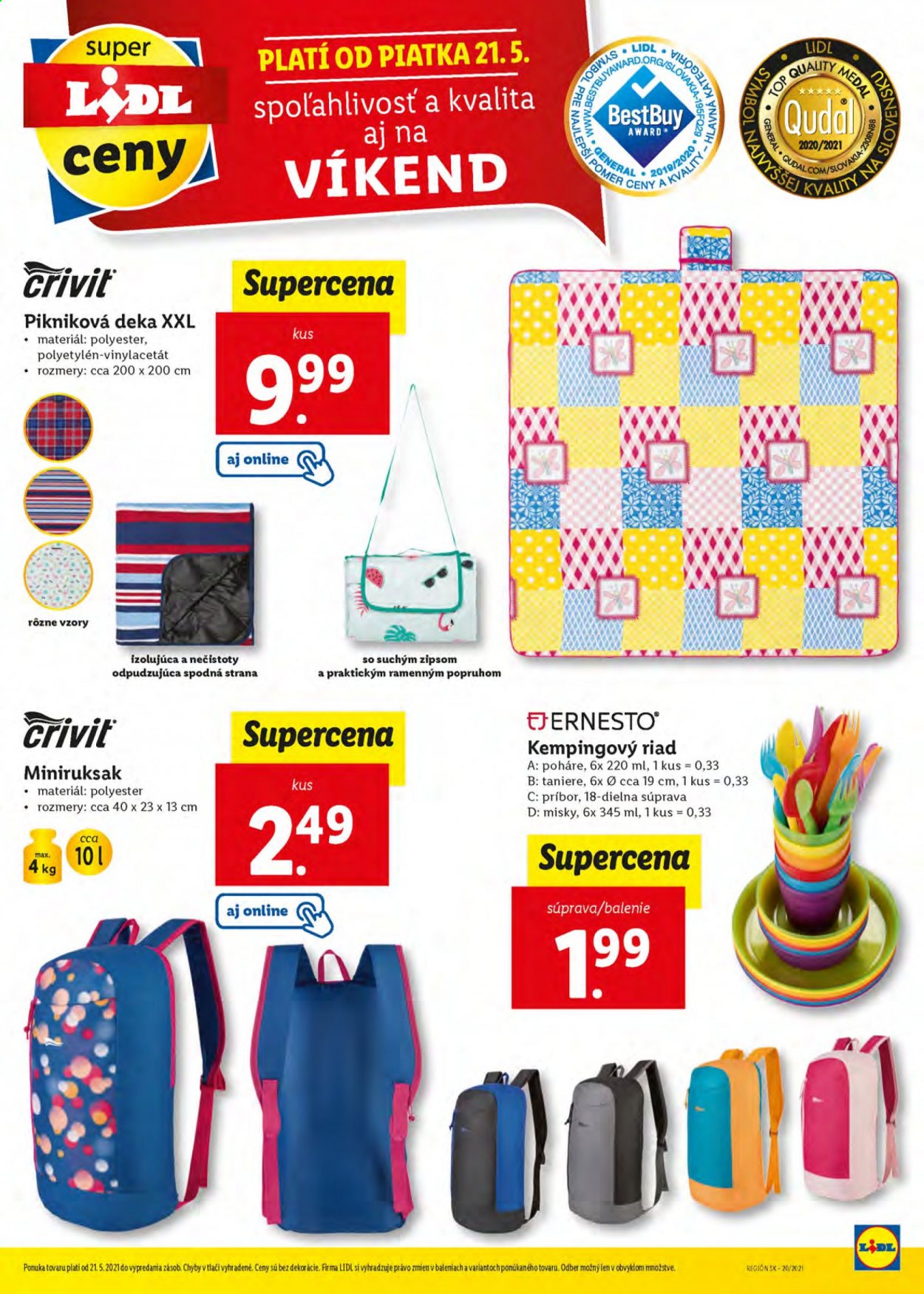 Leták Lidl - 17.5.2021 - 23.5.2021. Strana 62