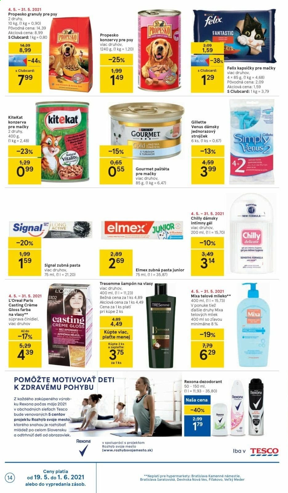 Leták TESCO - 19.5.2021 - 25.5.2021. Strana 14